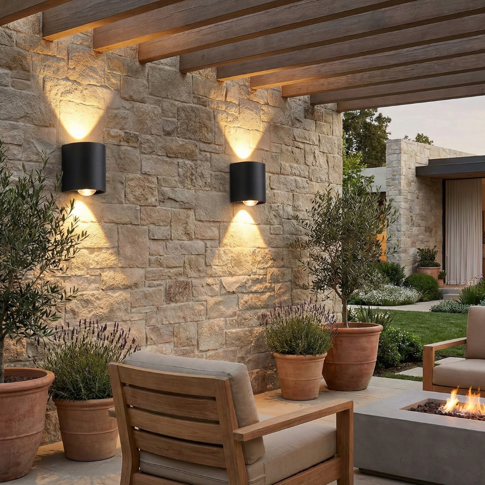 Moderne_LED_Aussenwandleuchte_Wasserdicht_geschwungen_fur_Garten_3