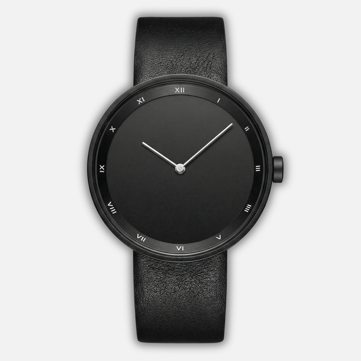 Nordic Minimalist Style Watch with Metal Case for Men
