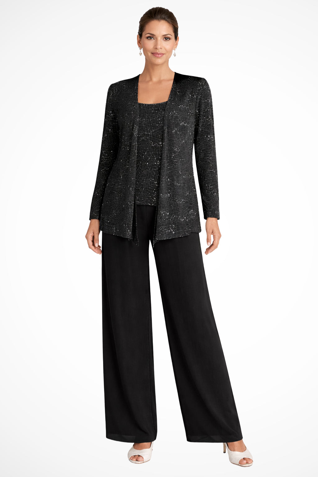 Pailletten_Hosenanzug_fuer_Damen_Dreiteilig_mit_Spitzenjacke_5