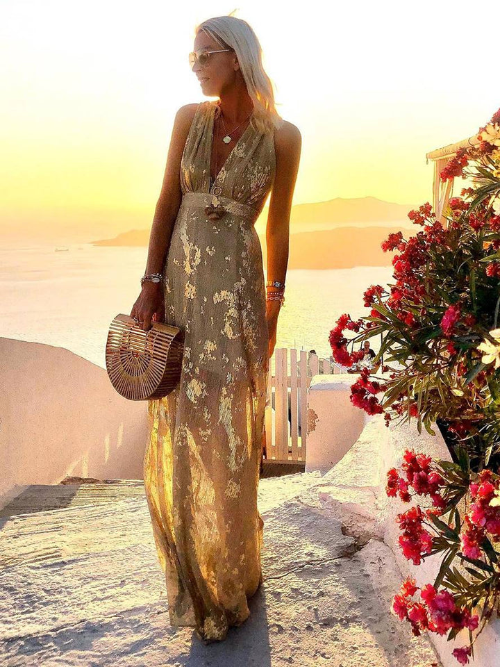 Paillettenkleid_fuer_Damen_Aermellos_mit_V_Ausschnitt_4