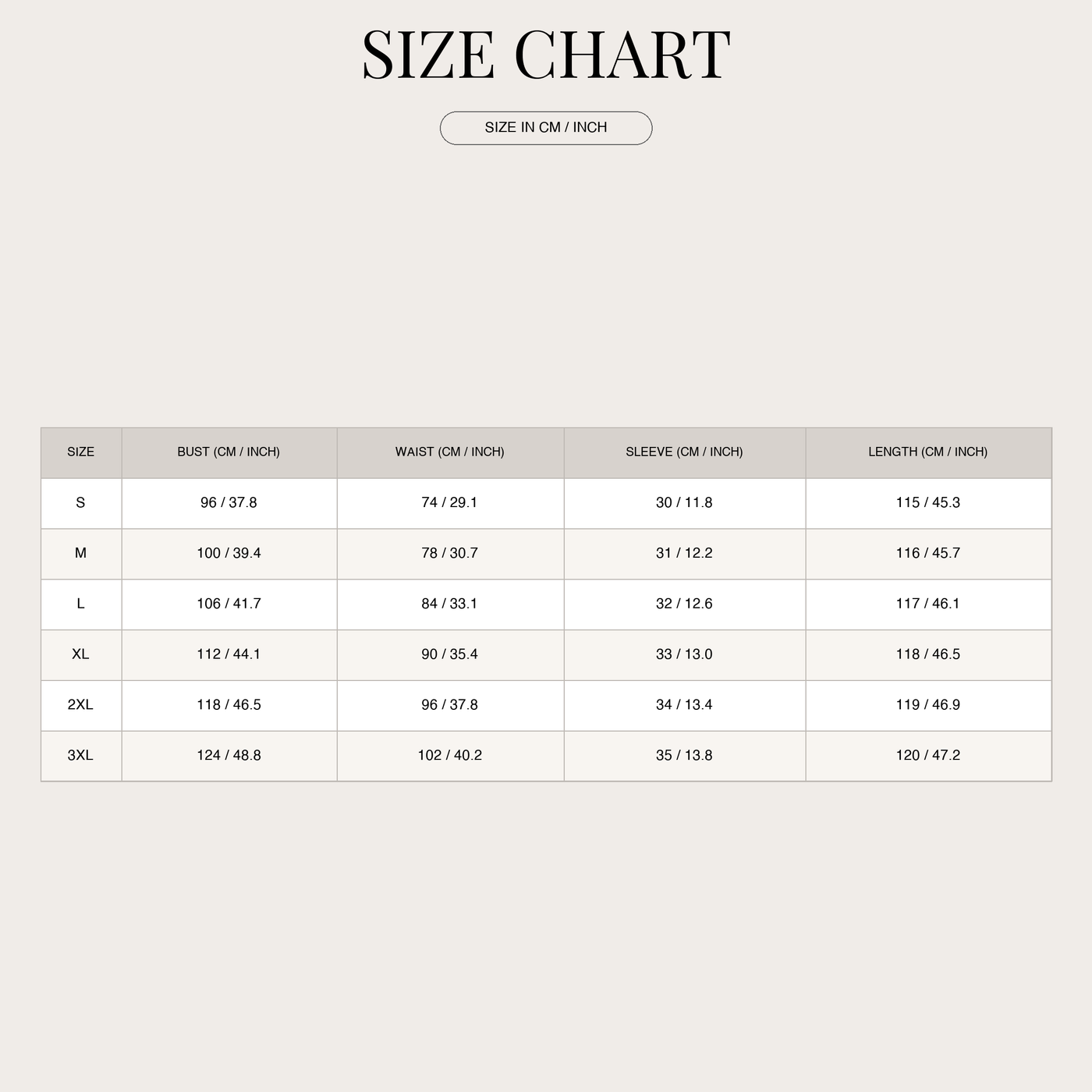 Abito midi con scollo a V e motivo floreale da donna size chart