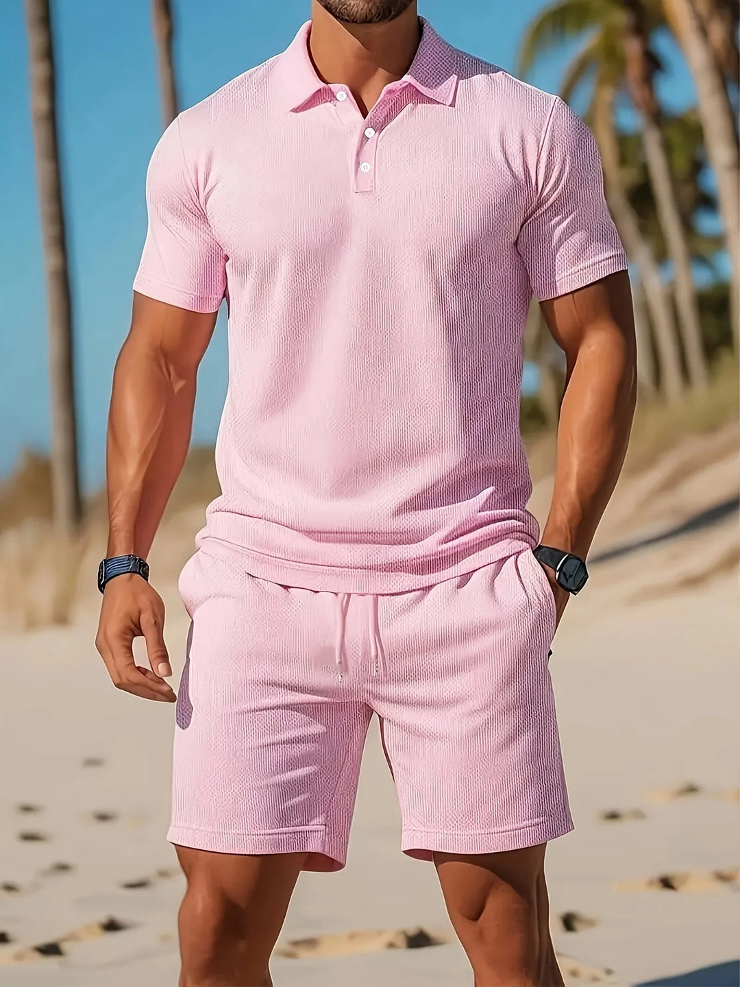 Polo_Komplett_Set_mit_Shorts_fuer_Sommer_und_Strand_fuer_Herren_10