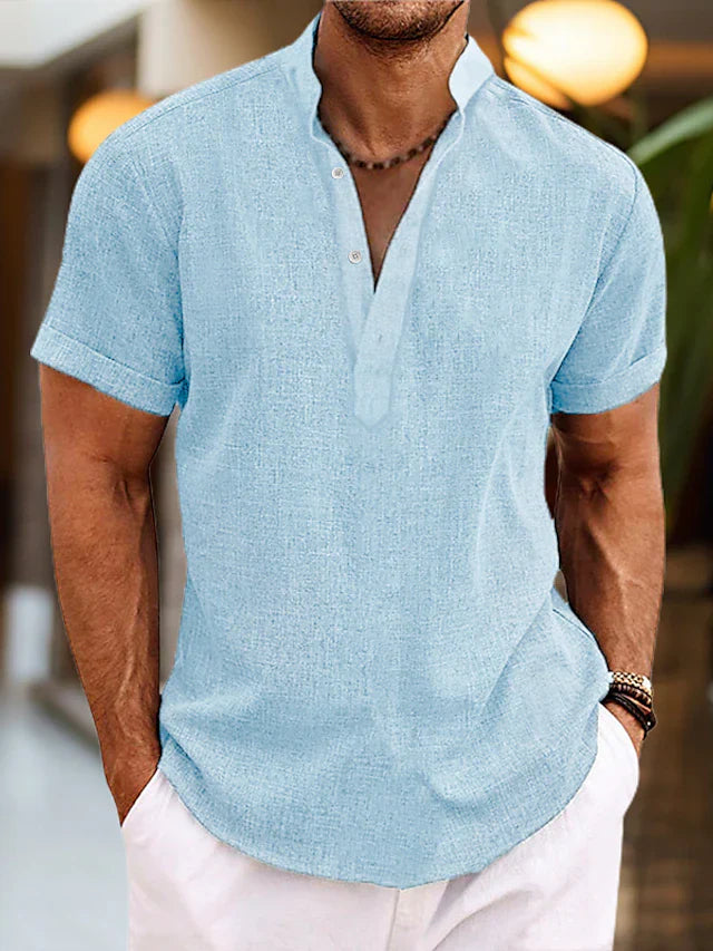 Polo_Shirt_mit_stylischem_V_Ausschnitt_bequem_fuer_Herren_2