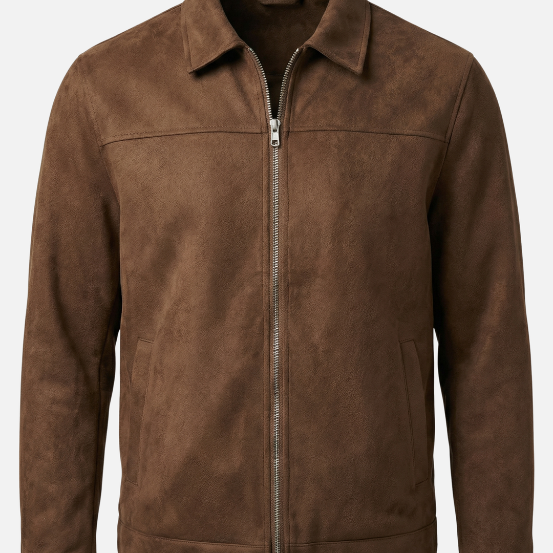 Reißverschluss Jacke mit Kragen für Männer