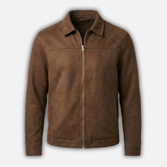 Reißverschluss Jacke mit Kragen für Männer