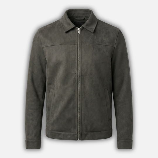 Reißverschluss Jacke mit Kragen für Männer