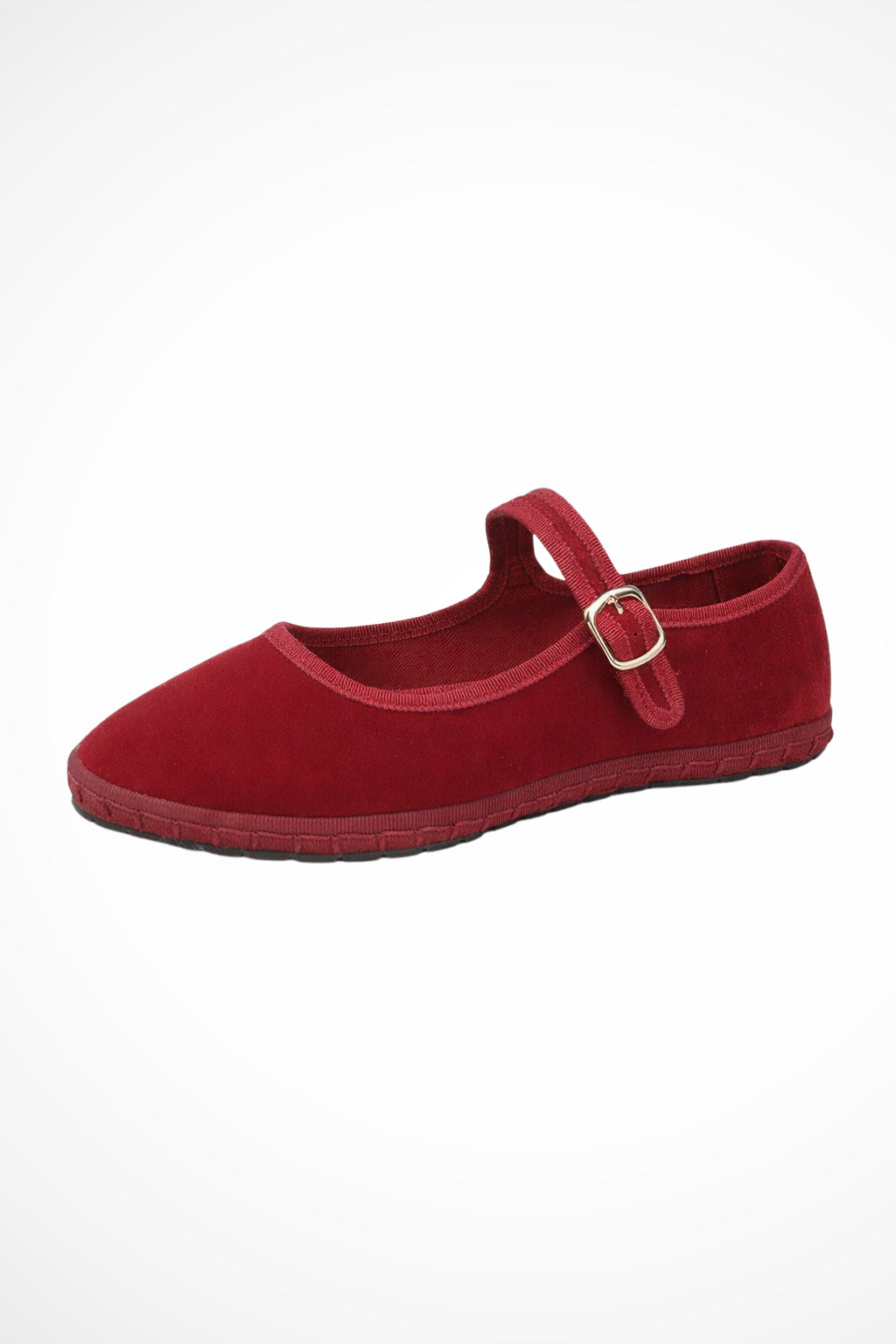 Samt_Mary_Janes_fuer_Damen_Runde_Kappe_mit_Schnallenriemen_1