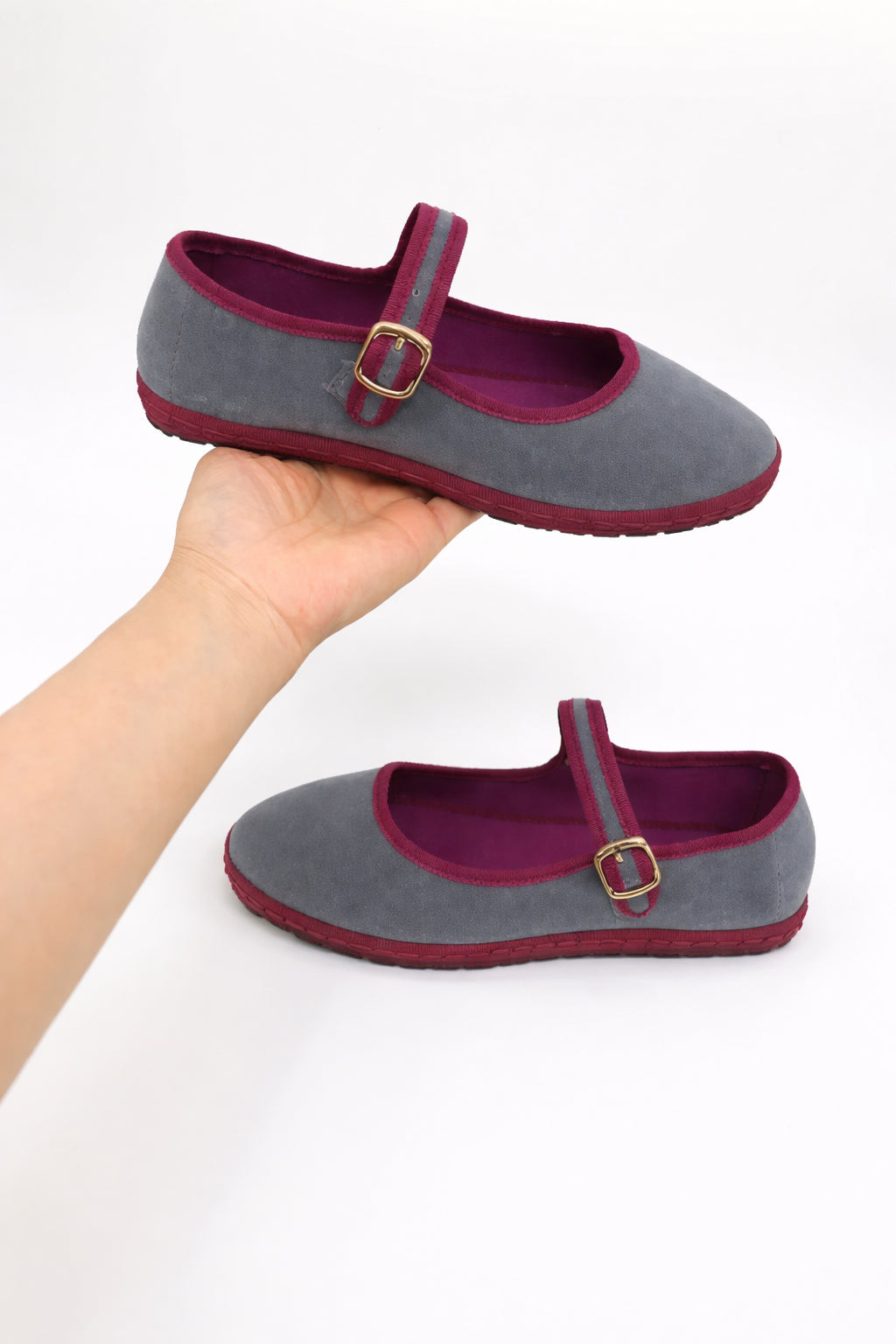 Samt_Mary_Janes_fuer_Damen_Runde_Kappe_mit_Schnallenriemen_6