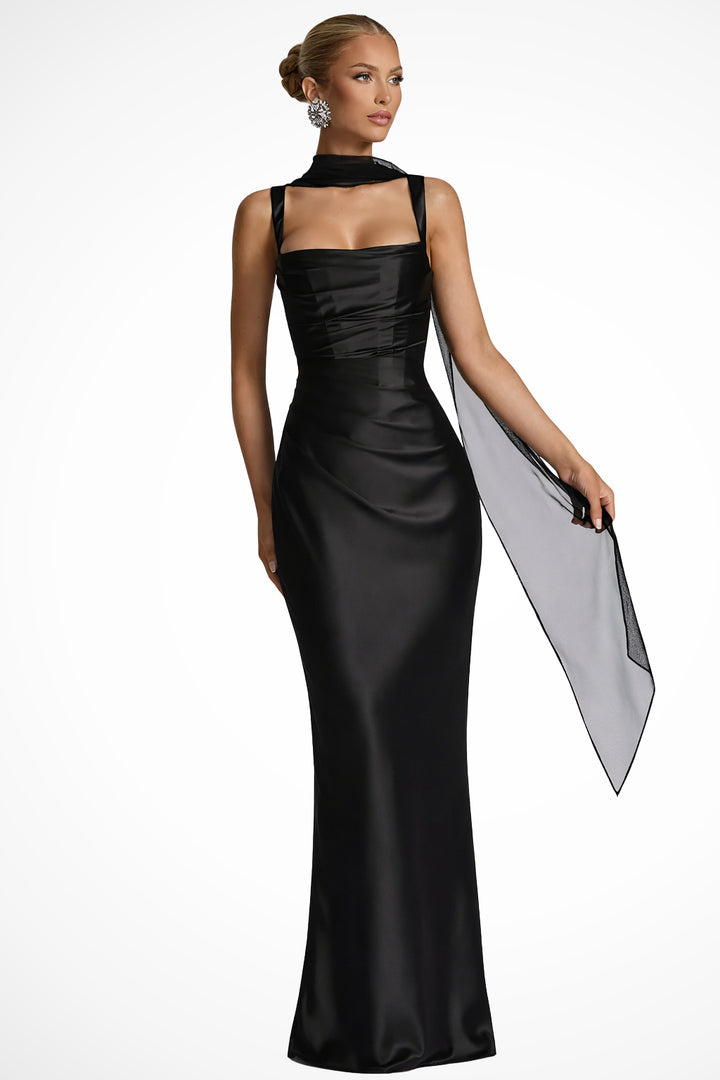 Satin_Maxikleid_fuer_Damen_Eckiger_Ausschnitt_mit_Drapierung_1