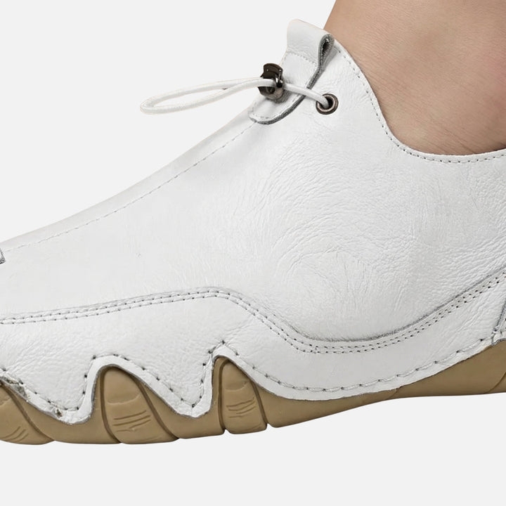 Sneaker slip-on con lacci elastici e suola in gomma da uomo