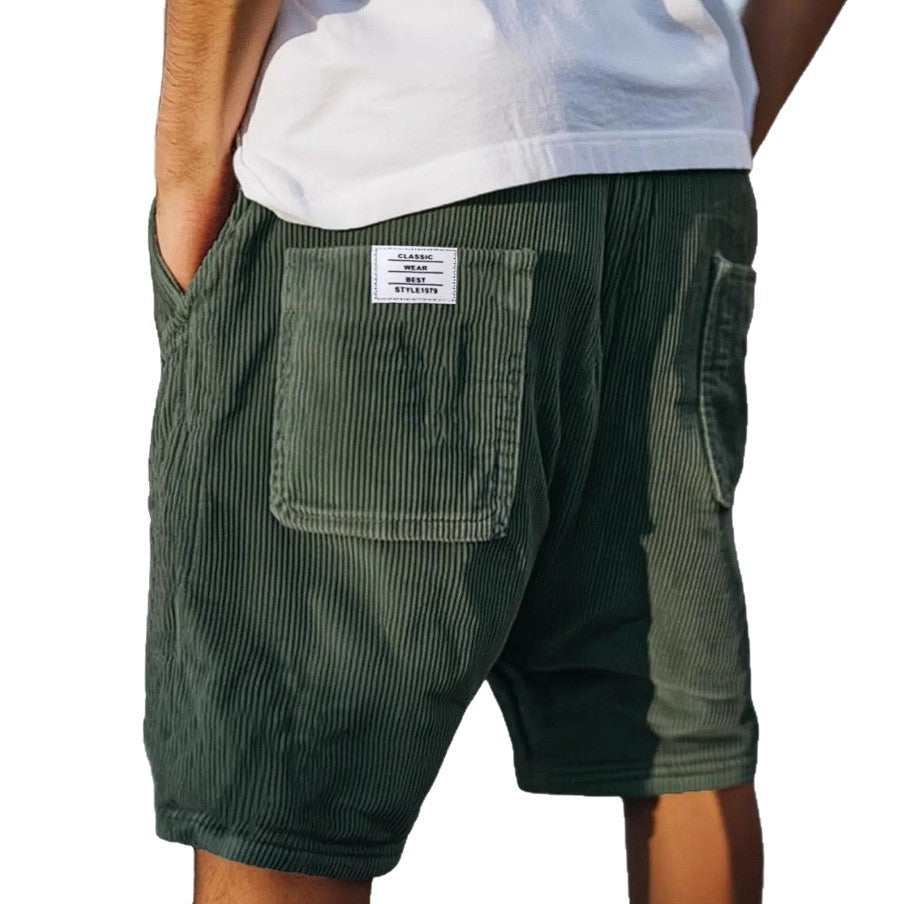 Shorts_fuer_Herren_Laessig_mit_elastischem_Bund_sommerlich_6