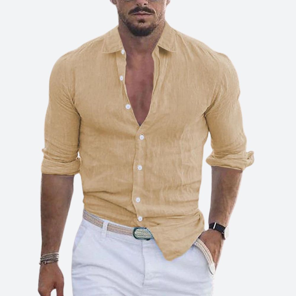 Slim_Fit_Leinen_Sommerhemd_mit_offenem_Kragen_fuer_Herren_8