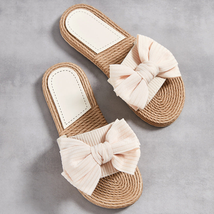 Slipper_fuer_Damen_Laessig_und_bequem_mit_Schleife_4