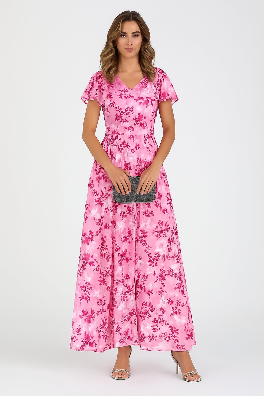 Florales-Kleid-fur-Damen-Maxi-mit-gerafften-Armeln-2.png