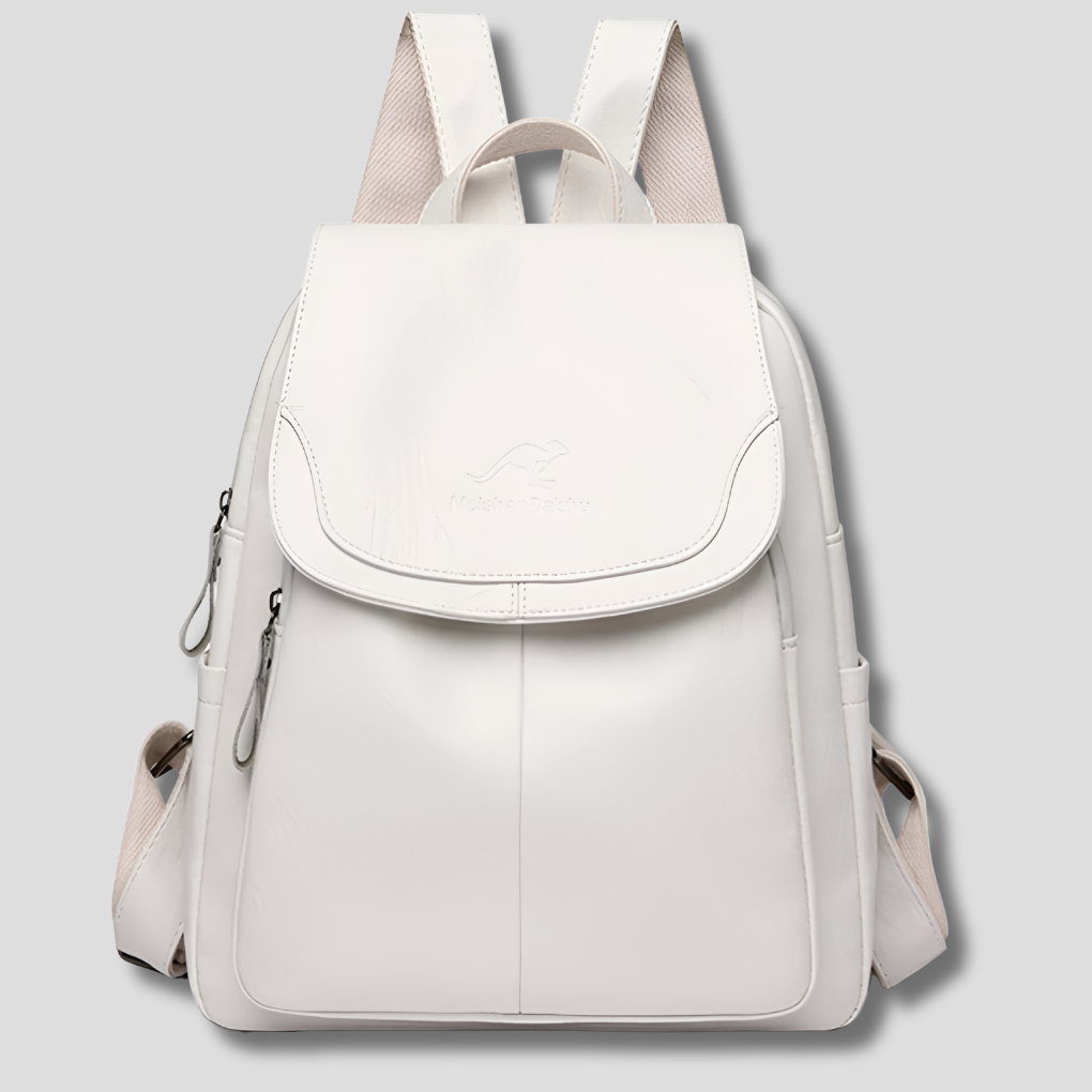 Stilvoller_Diebstahlschutz_Rucksack_Leder_Pragung_Komfort_fur_Damen_1