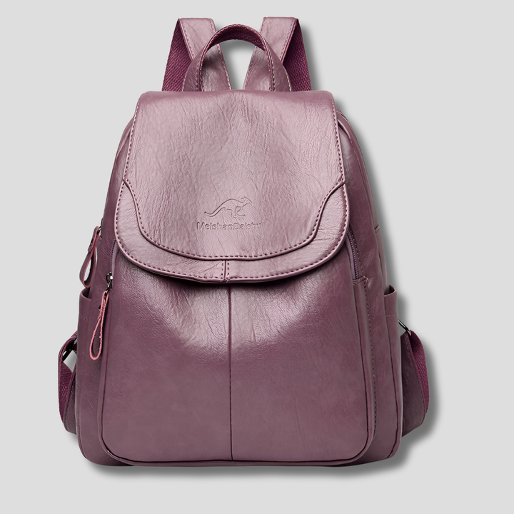 Stilvoller_Diebstahlschutz_Rucksack_Leder_Pragung_Komfort_fur_Damen_10