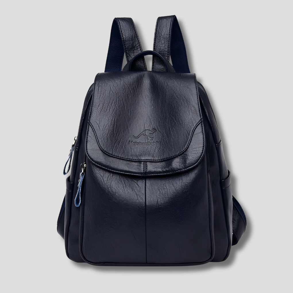Stilvoller_Diebstahlschutz_Rucksack_Leder_Pragung_Komfort_fur_Damen_4