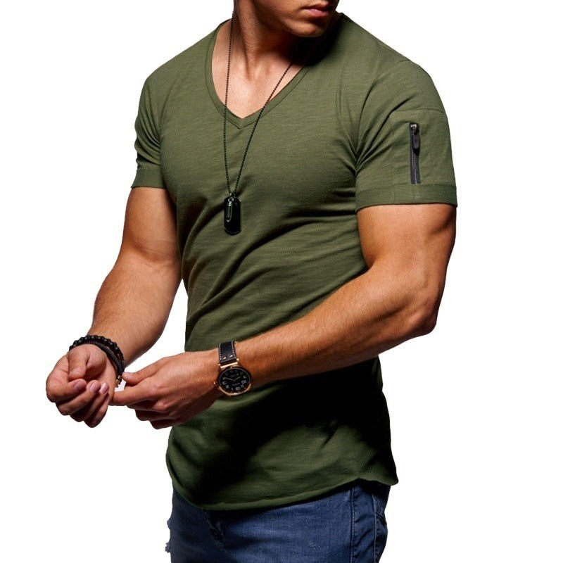 Stretch_T_Shirt_fuer_Herren_V_Ausschnitt_mit_atmungsaktivem_Stoff_5