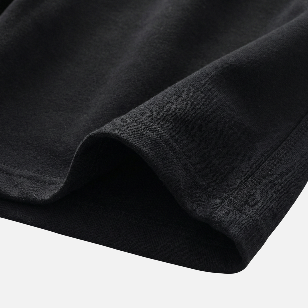 Pantaloncini in cotone lavorato a maglia – Vestibilità rilassata con coulisse da uomo