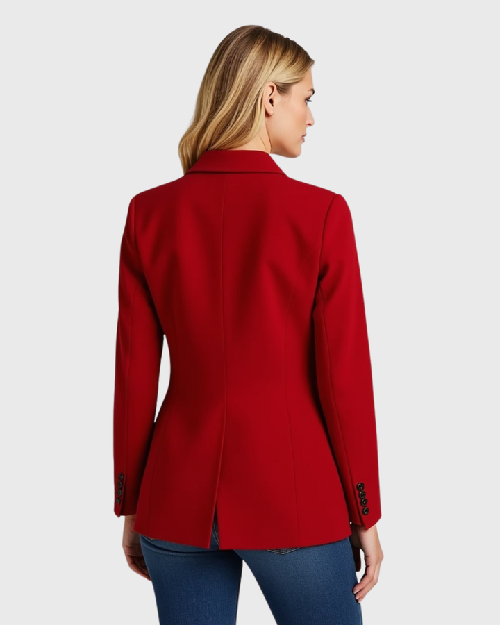 Strukturierter Blazer mit definiertem Schnitt für Frauen