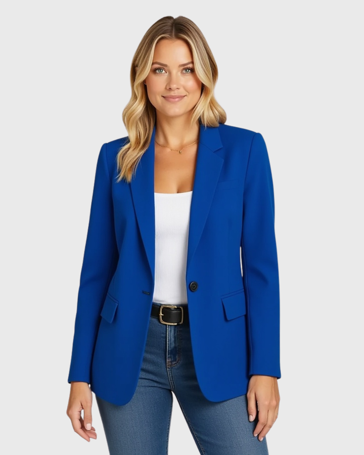 Strukturierter Blazer mit definiertem Schnitt für Frauen