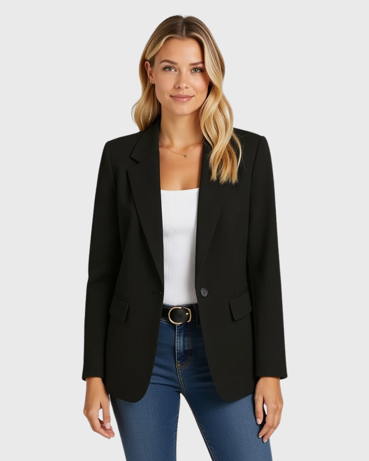Strukturierter Blazer mit definiertem Schnitt für Frauen