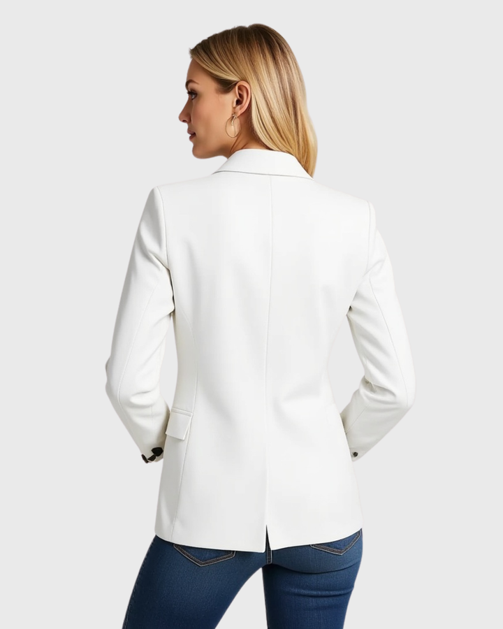 Strukturierter Blazer mit definiertem Schnitt für Frauen