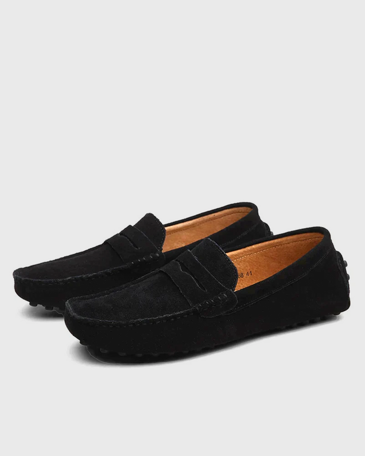 Textured suede loafer – Everyday comfort for men