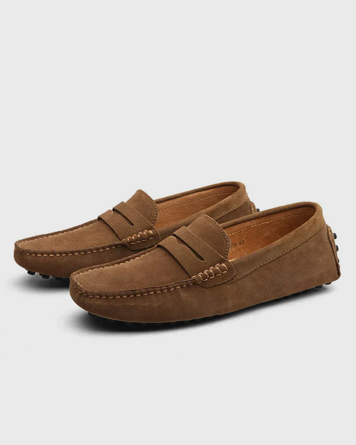 Textured suede loafer – Everyday comfort for men