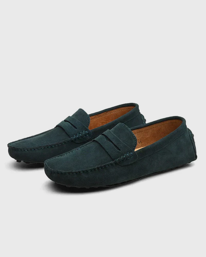 Textured suede loafer – Everyday comfort for men