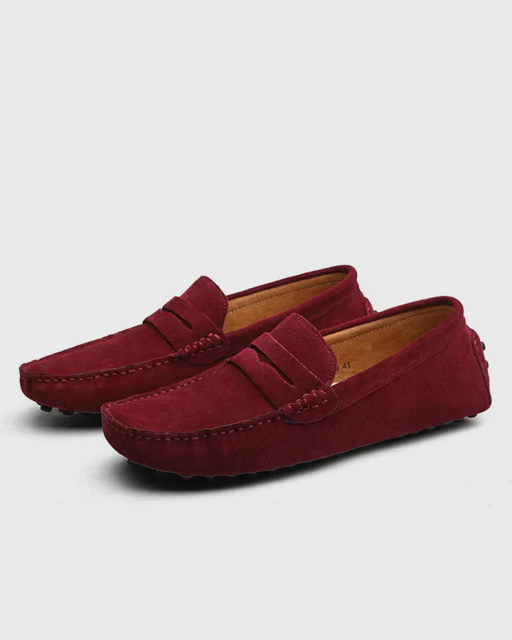 Textured suede loafer – Everyday comfort for men