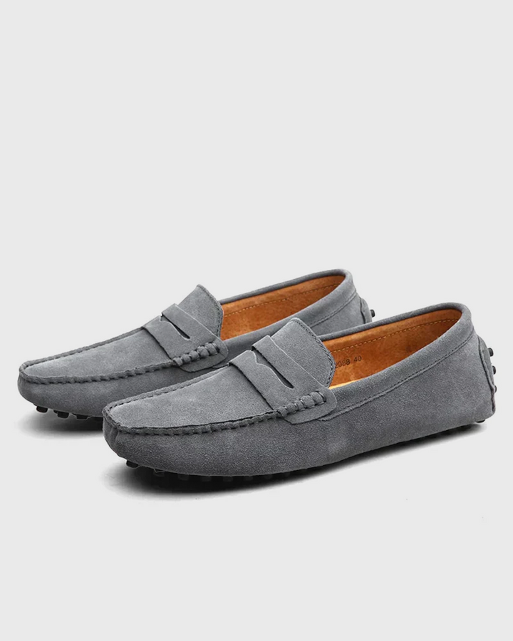 Textured suede loafer – Everyday comfort for men