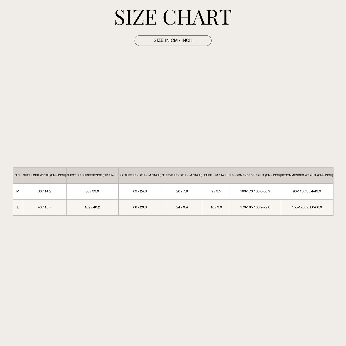 Εφαρμοστό πικέ πόλο από βαμβάκι για άνδρες size chart