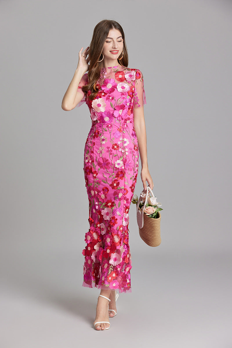 Tuell_Maxikleid_fuer_Damen_3D_Blumenapplikationen_fuer_Abendanlaesse_4