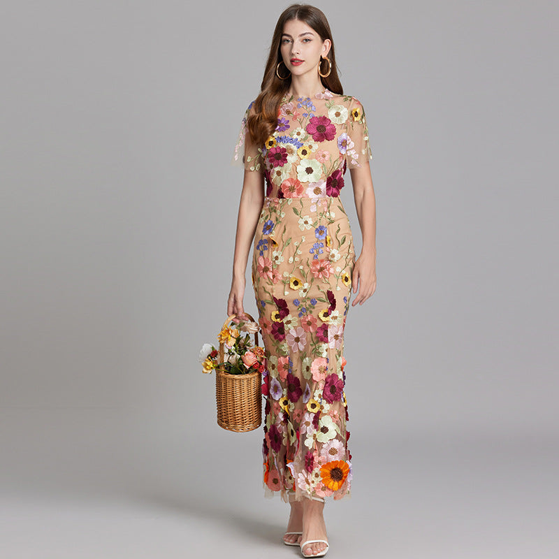 Tuell_Maxikleid_fuer_Damen_3D_Blumenapplikationen_fuer_Abendanlaesse_6