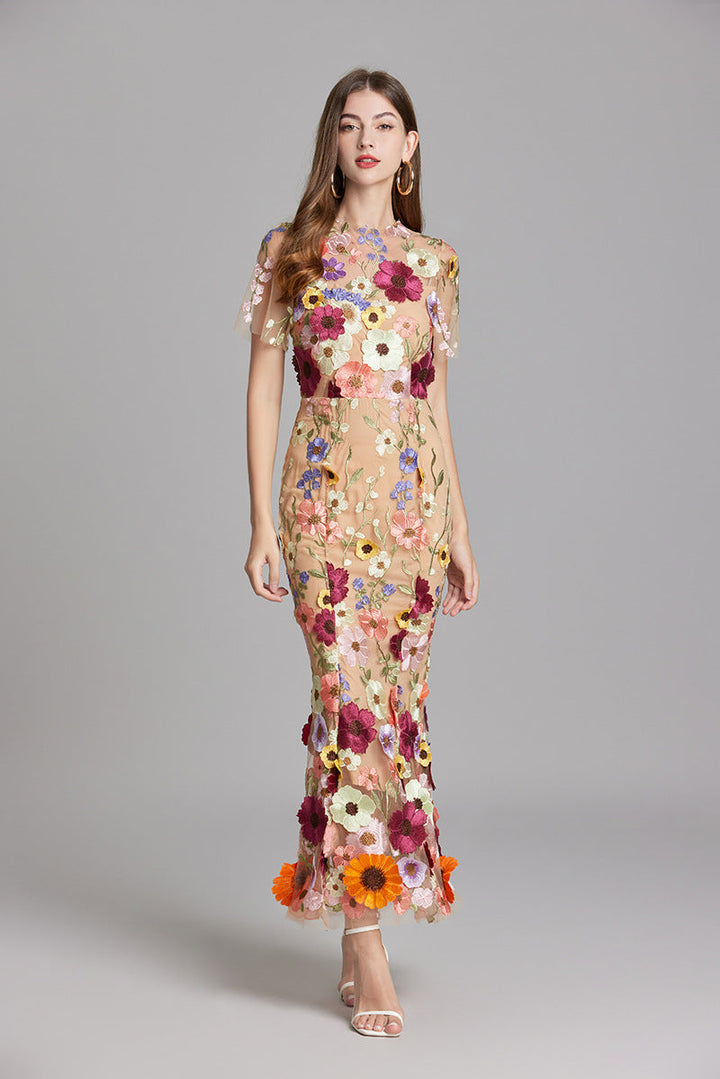 Tuell_Maxikleid_fuer_Damen_3D_Blumenapplikationen_fuer_Abendanlaesse_7
