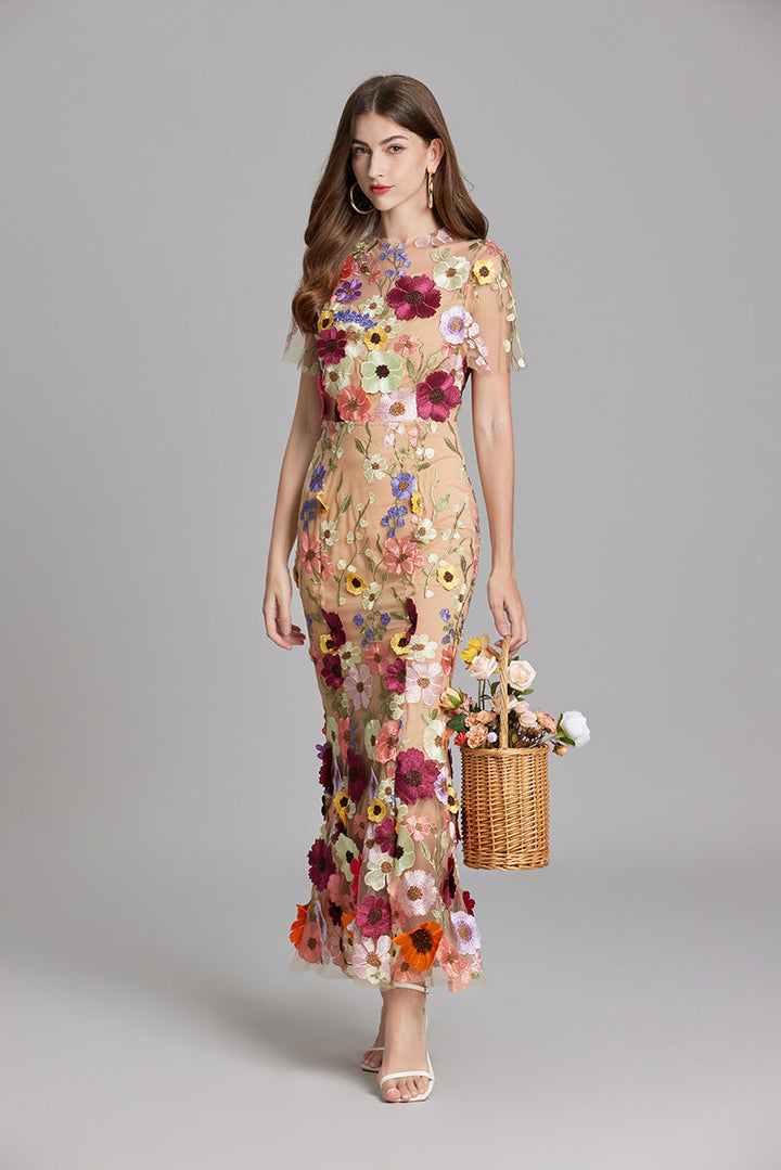 Tuell_Maxikleid_fuer_Damen_3D_Blumenapplikationen_fuer_Abendanlaesse_8