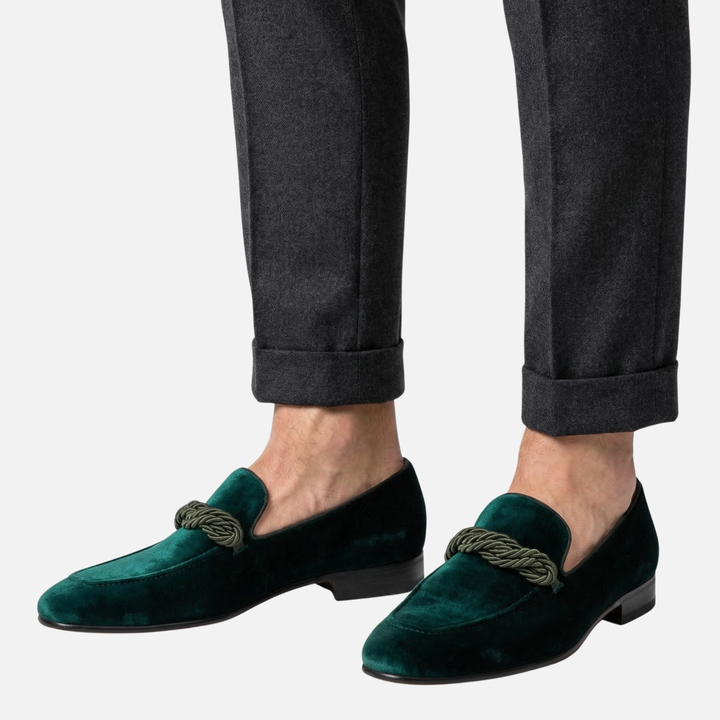 Vegan suede loafers with breathable everyday comfort for men