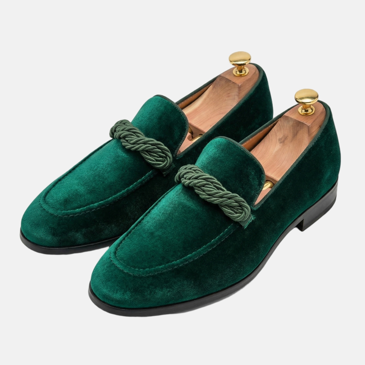 Vegan suede loafers with breathable everyday comfort for men
