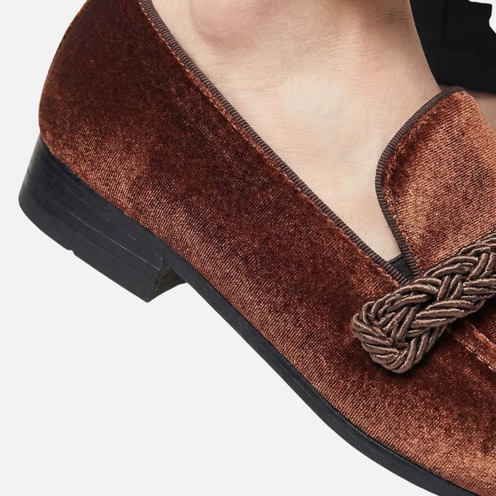 Vegan suede loafers with breathable everyday comfort for men