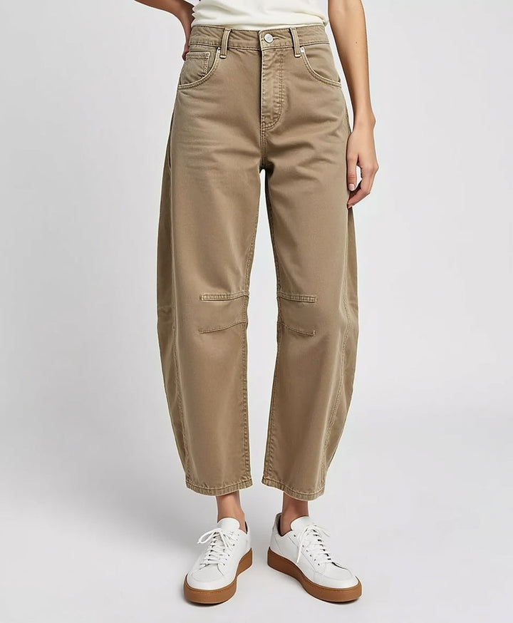 Weite Jeans mit Hohem Bund für Damen
