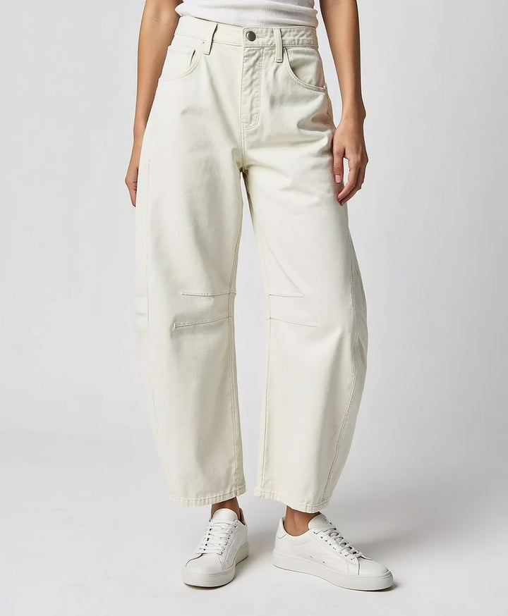 Weite Jeans mit Hohem Bund für Damen