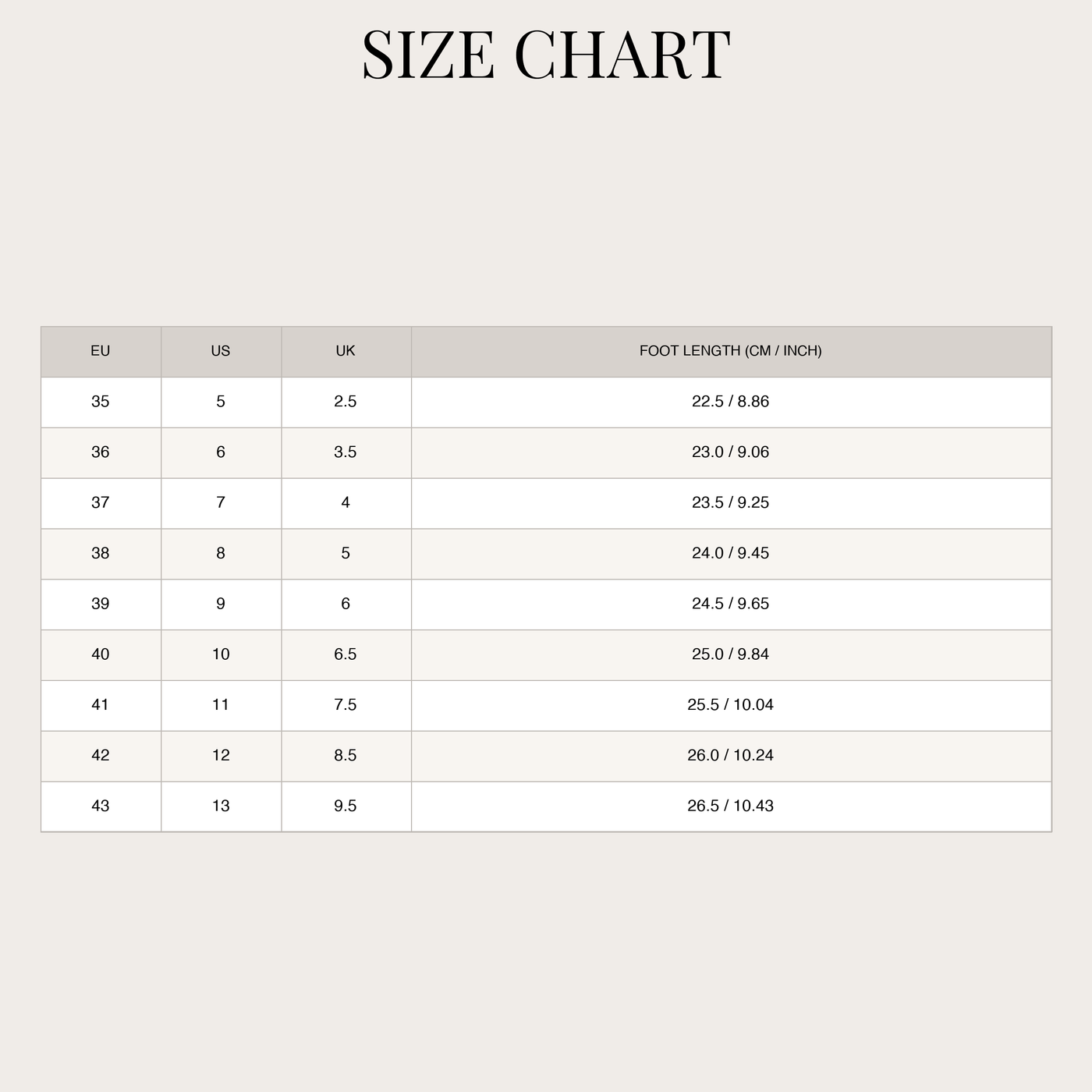 Décolleté eleganti sling con stampa coccodrillo e tacco largo da donna size chart