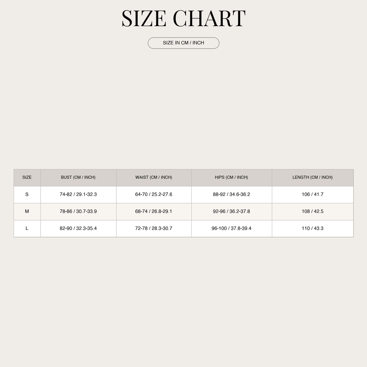 Abito midi incrociato a pois con scollo a cuore da donna size chart