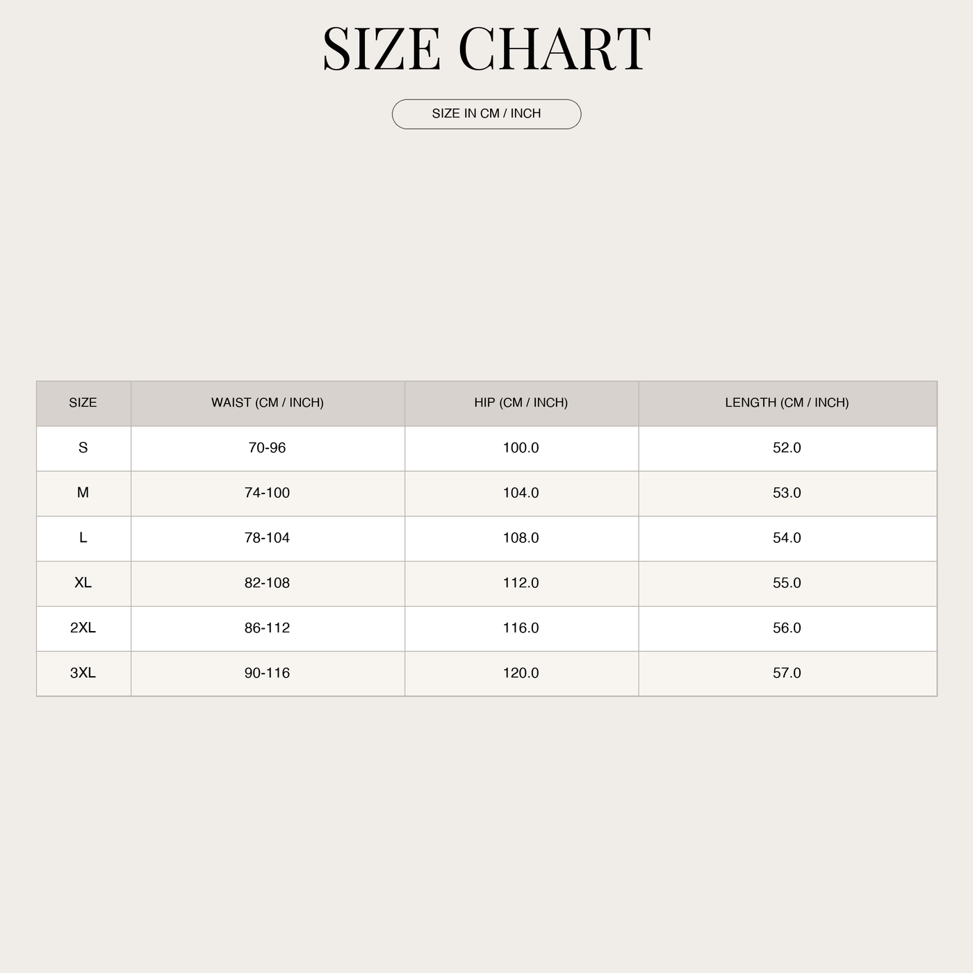 Pantaloncini cargo da uomo – vita elastica, multiple tasche size chart