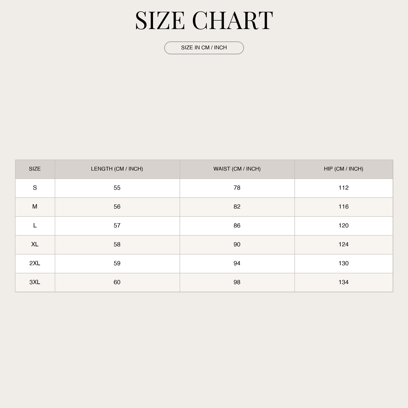 Casual linen summer shorts for men – drawstring & loose fit size chart