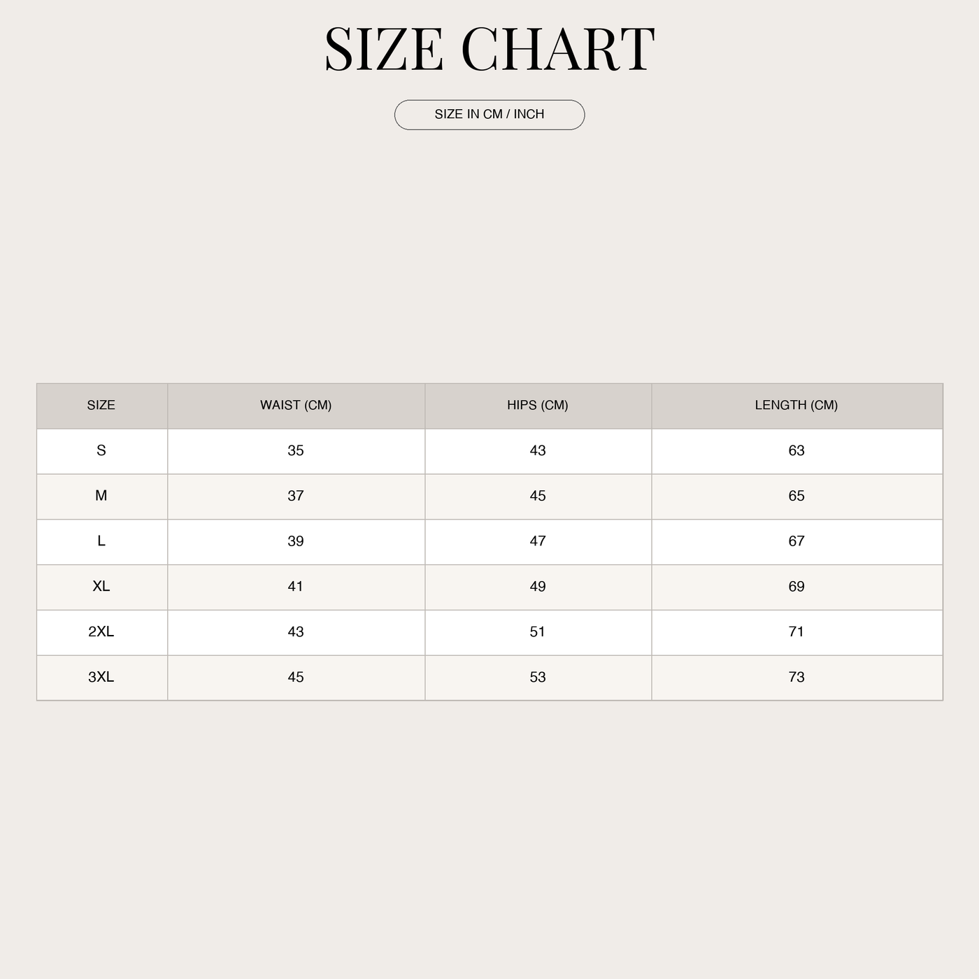 Cargo Shorts for Men – Stretch with Fit size chart