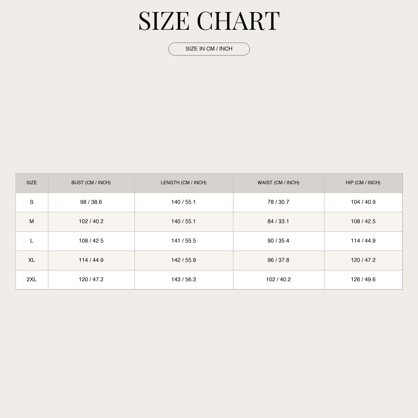 Tuta di jeans da donna – senza maniche con gamba larga e zip frontale size chart