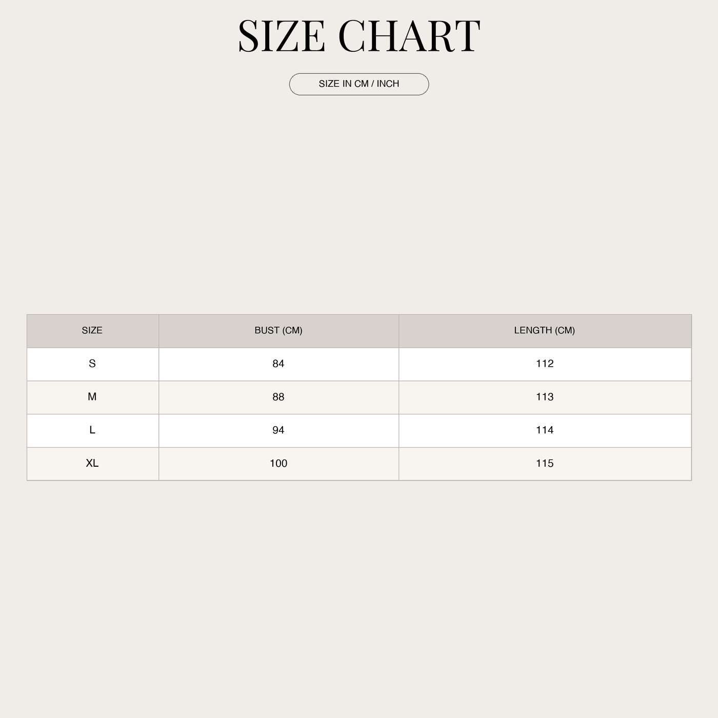 Abito lungo da donna – festivo, senza spalline e a balze con volant size chart