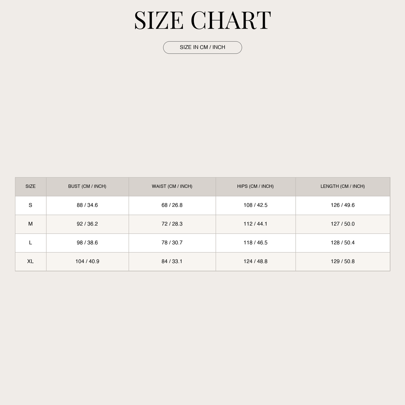 Midi-length dress for women – checked with puff sleeves and V-neck size chart